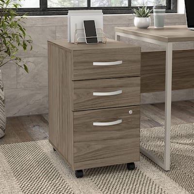 Hybrid 3 Drawer Mobile File Cabinet by Bush Business Furniture