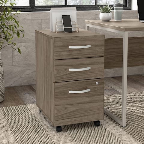 Hybrid 3 Drawer Mobile File Cabinet by Bush Business Furniture