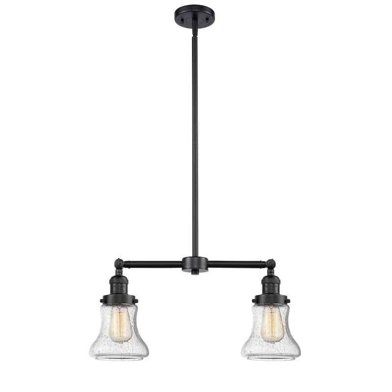 Innovations Lighting Bellmont 2 Light 21" Wide Linear Chandelier