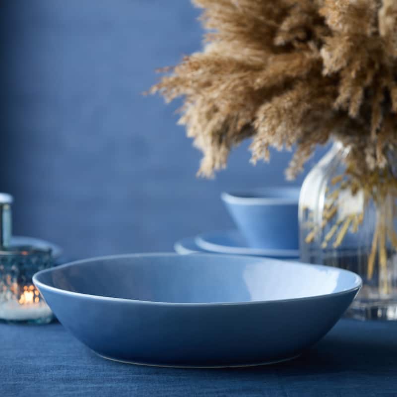 Certified International Cloudy Sky Pasta Bowl 13in x 3in - 13.25'' W x 13.25'' D x 3'' H
