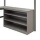 preview thumbnail 53 of 55, Full Size Loft Bed with Desk & Shelves - Multi-Functional Wooden Bed