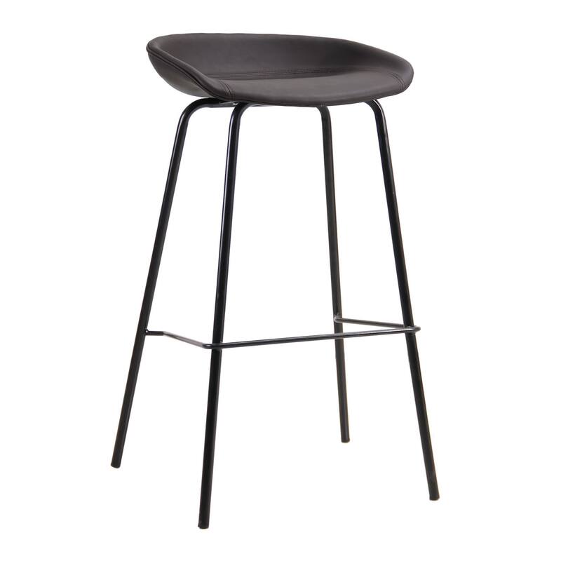 (Set of 2) Mitch Bucket Seat Counter Stool (26-inch)