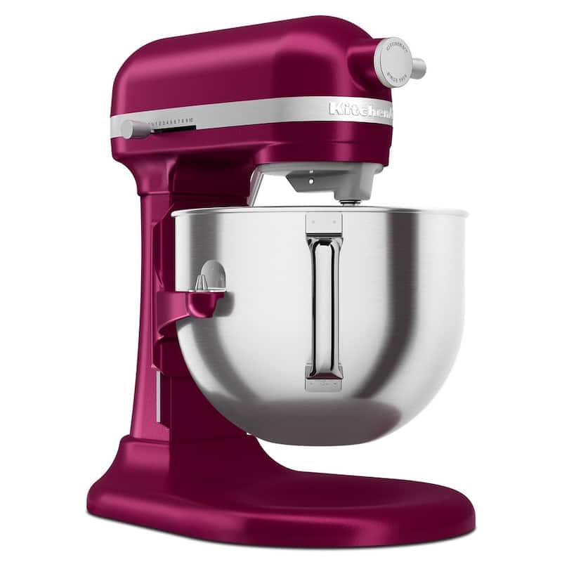 KitchenAid Refurbished 7 Quart Bowl-Lift Stand Mixer, RKSM70ZZBASE - Beetroot