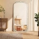 preview thumbnail 8 of 66, Arched Full-Length Solid Wood Carving Floor Mirror