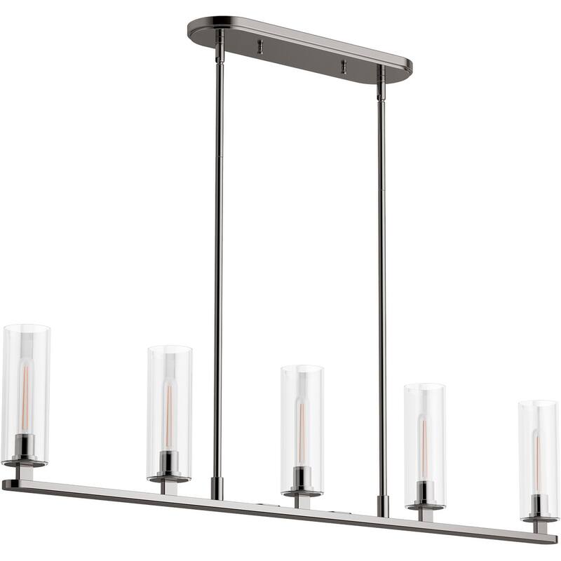 Kohler Lighting 35877-CH05 Crue 5 Light 45" Wide Linear Chandelier - Titanium