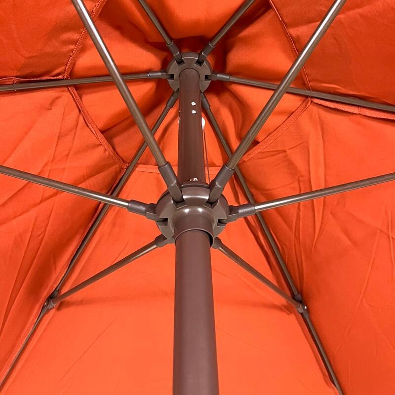 Tropishade 9 ft. Aluminum Bronze Patio Umbrella, Rust cover