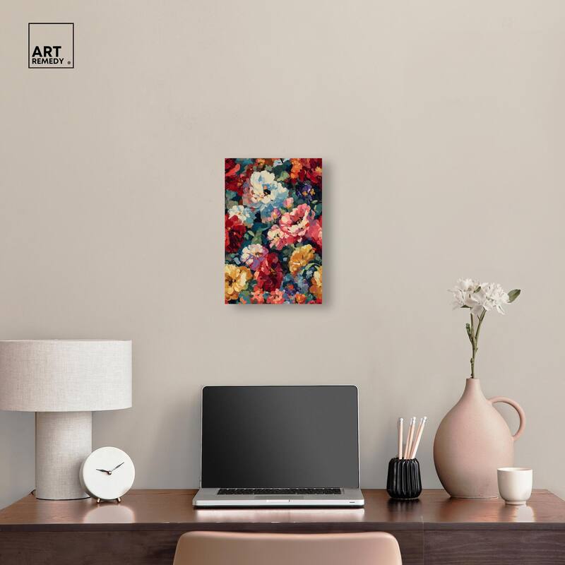 Garden Tapestries I Canvas by Art Remedy, Gallery Wrapped