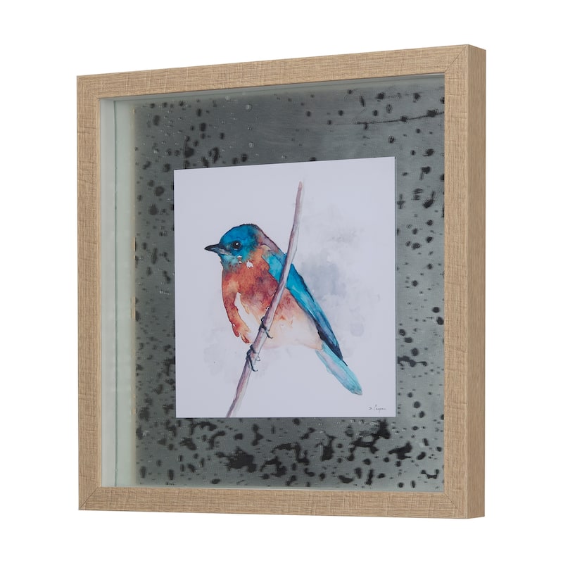 Eastern Blue I Framed Art Print