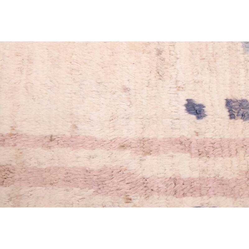 ECARPETGALLERY Hand-knotted Pak Finest Marrakesh Ivory Wool Rug - 8'1 x 10'0