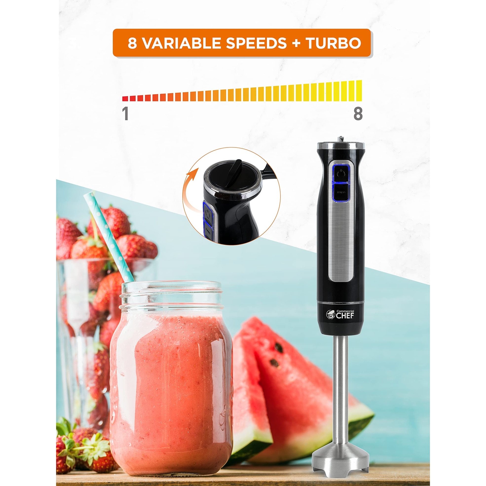 Hand Blender with Beaker