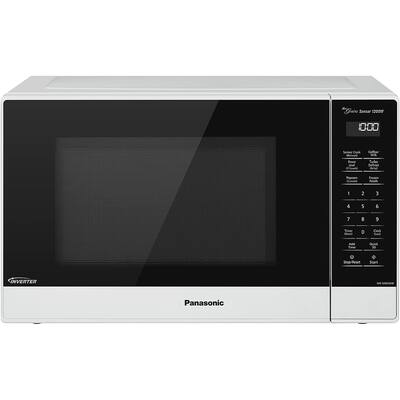 Microwave Oven with Inverter Technology, 1200W, 1.2 cu.ft. Small Genius Sensor One-Touch Cooking, Popcorn Button