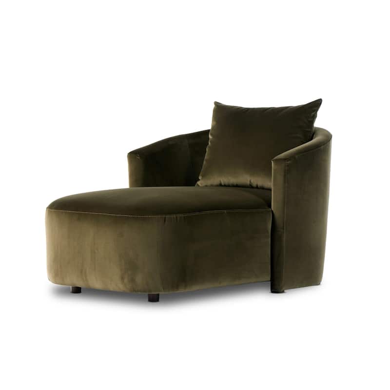 Haven Home Miranda Chaise Lounge - Surrey Olive