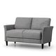 preview thumbnail 4 of 7, Priage by ZINUS Soft Grey Upholstered Loveseat