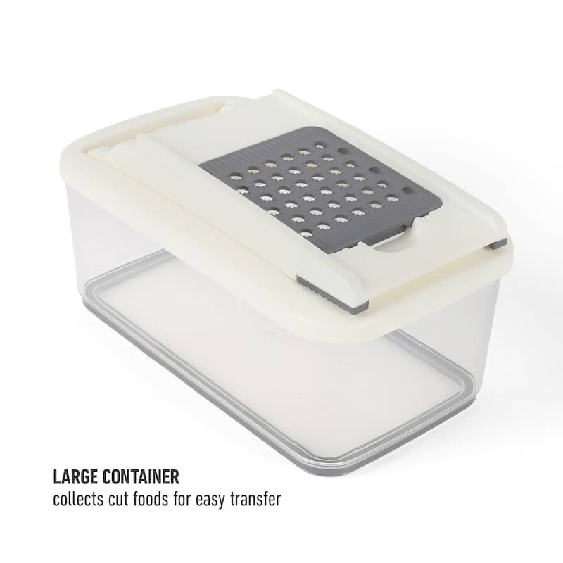 Calphalon Aero 8 in 1 & 5 in 1 Vegatebale Chopper and Dicer, Food Chopper with Container