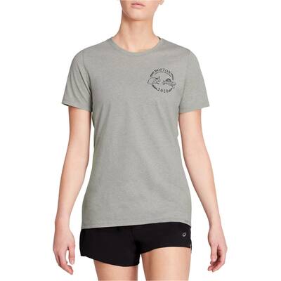 Asics Womens Boston Tortise Or Hare 2020 Graphic T-Shirt