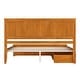preview thumbnail 93 of 131, AFI Nantucket Platform Bed with Matching Footboard & Storage Drawers