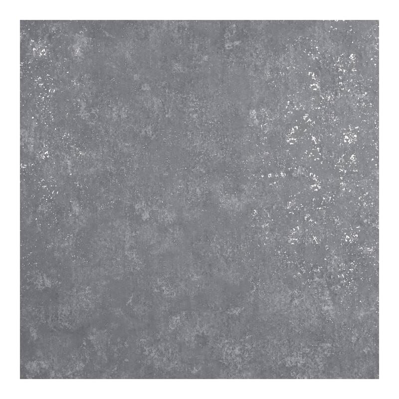 Brewster Drizzle Pewter Speckle Wallpaper - 27.5 x 396 x 0.025