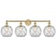 Option Clear Glass with White Rope / Brushed Brass