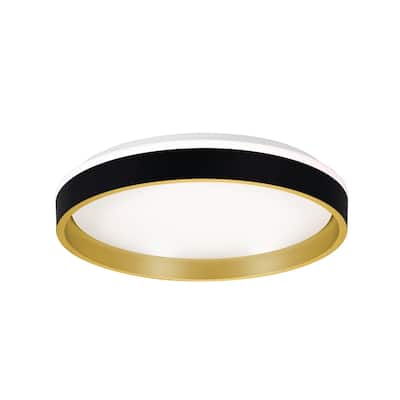 AFX RNAF16LAJD1 Ceiling 16" Wide LED Flush Mount Drum Ceiling Fixture