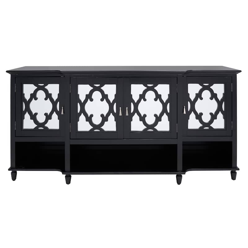 SAFAVIEH Home Juliette Mirrored Sideboard - 72"W x 19"D x 34"H