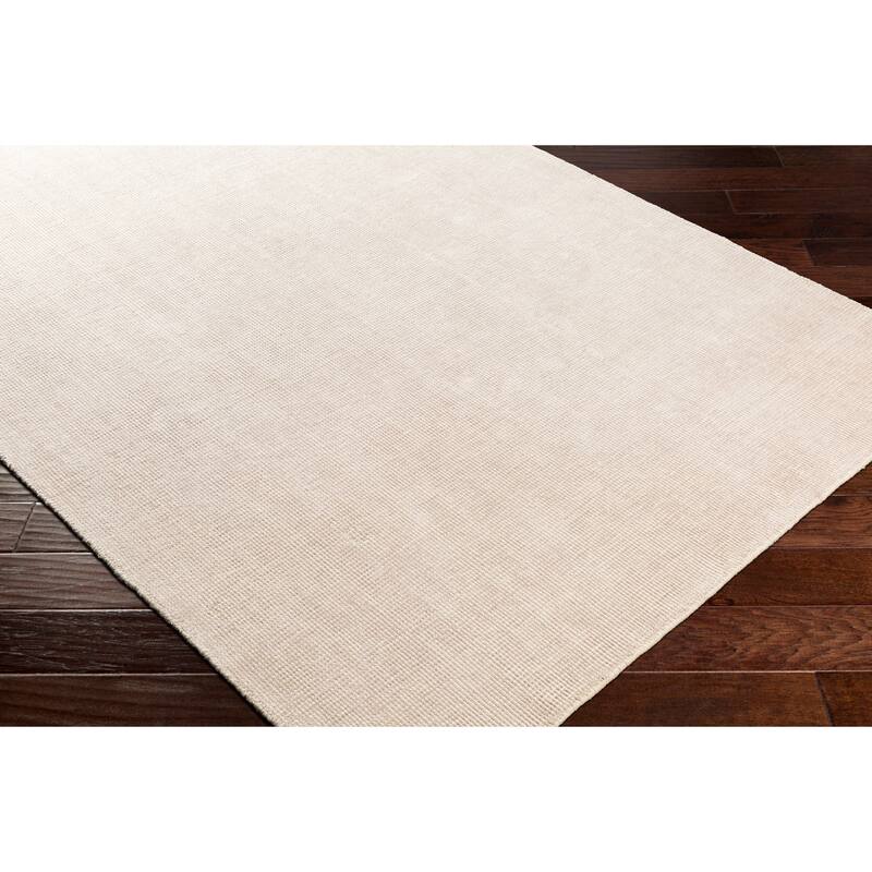 Vanesa Handmade Viscose Solid Area Rug