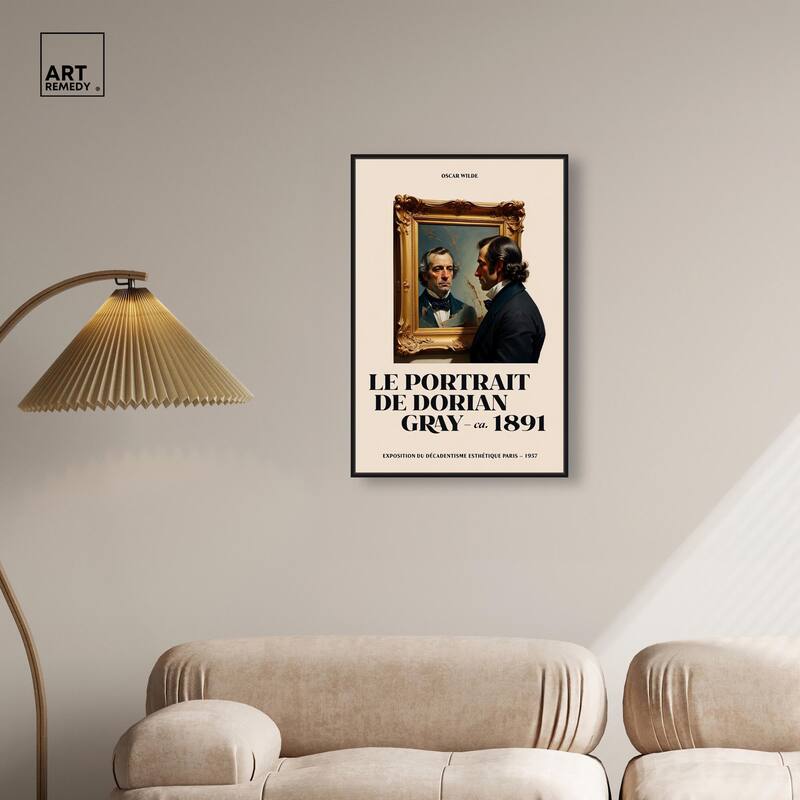 Decadent World of Dorian Gray Canvas by Art Remedy