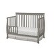 preview thumbnail 6 of 4, Emery 57" Wide Modern Convertible Crib Slat, Gray