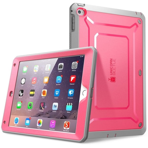 Shop Ipad Air 2 Case Supcase Unicorn Beetle Pro Apple Ipad Air 2 Case Protective Case Pink Gray Overstock