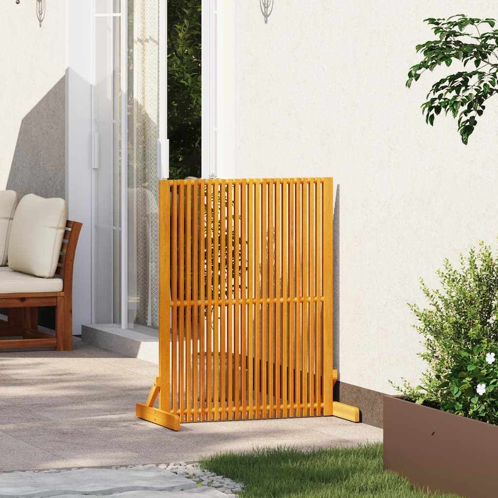 vidaXL Privacy Screen Indoor/Outdoor Solid Acacia Wood