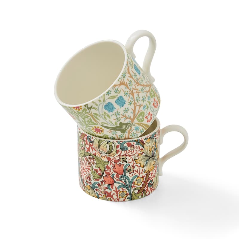 Spode Morris and Co Set of 2 Mugs