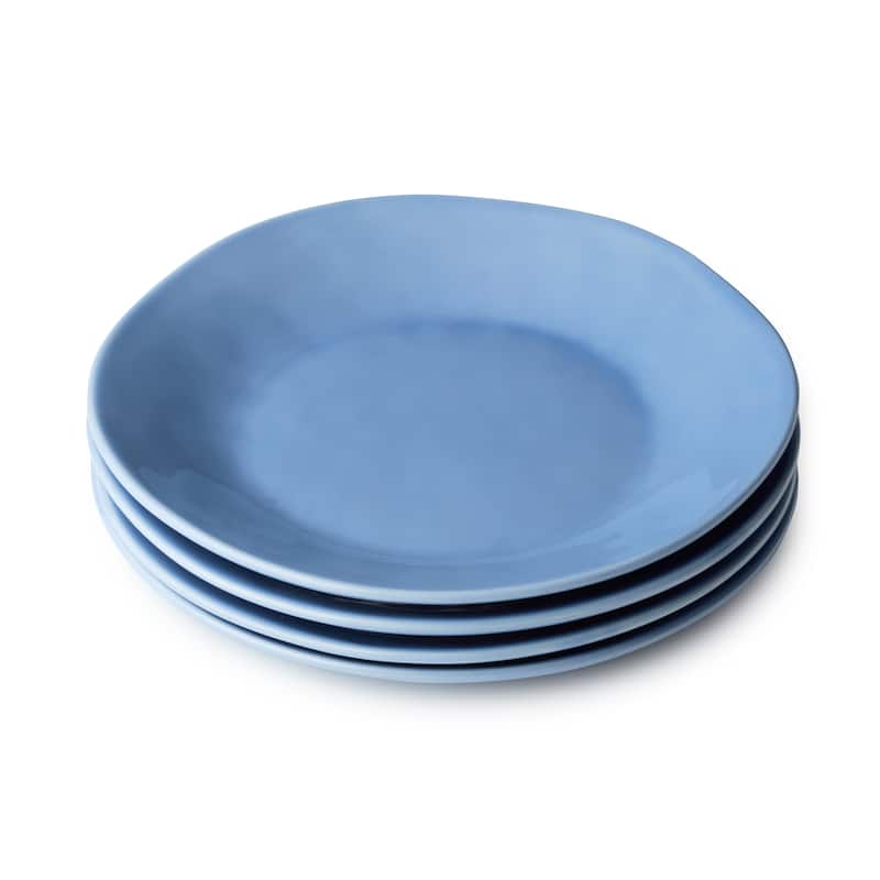 Certified International Cloudy Sky 9" Salad/Dessert Plates,Set of 4 - 9'' W x 9'' D x 1.25'' H
