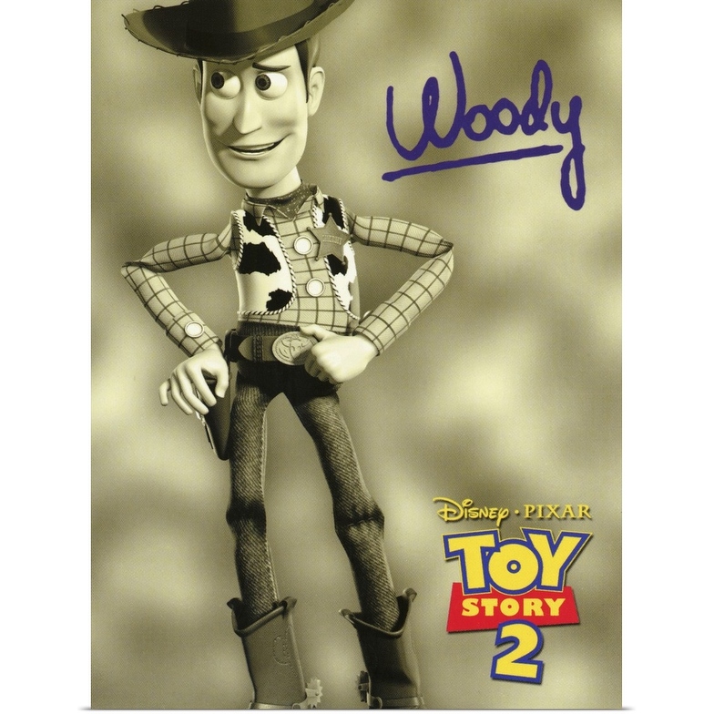 TOY STORY 2 ポスター 1999 Toy Story 2 Movie Poster 11X17 Woody Buzz Lightyear