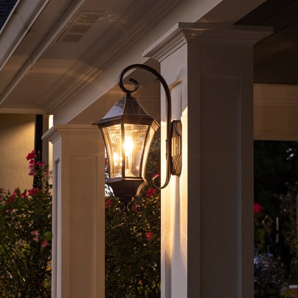 Solar wall sconce lights on sale