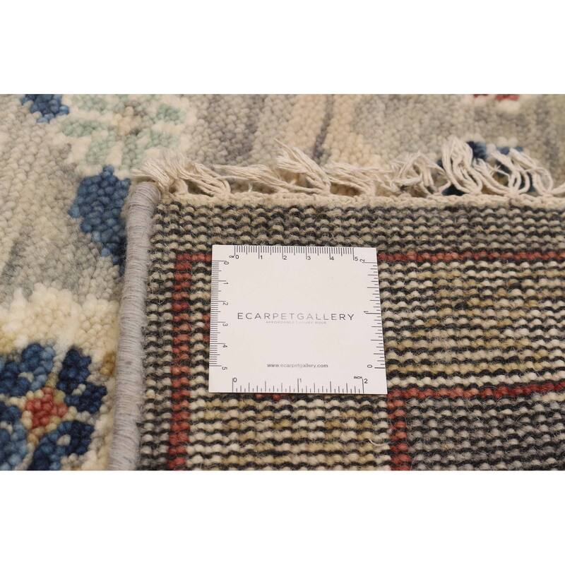 ECARPETGALLERY Hand-knotted Jules Serapi Grey Wool Rug - 6'1 x 8'7