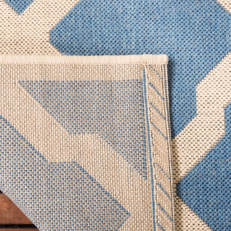 SAFAVIEH Beach House Petrona Indoor/ Outdoor Waterproof Patio Backyard Rug