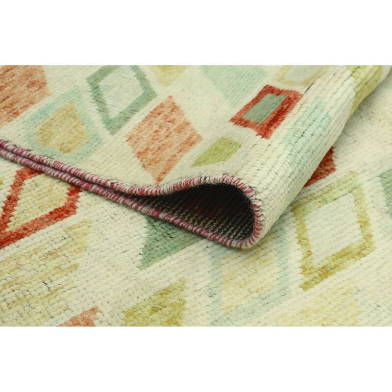 Balochi Obike Ivory/Rust Rug - 8'4" x 11'6"