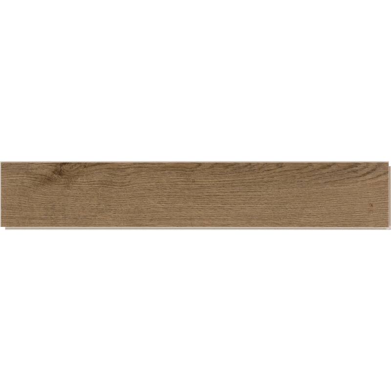 Daltile Asher Bend 5" x 24" Herringbone Rigid Click Luxury Vinyl Flooring (24 Pc per Carton) (18.60 Sq Ft per Carton) - N/A - Lodge