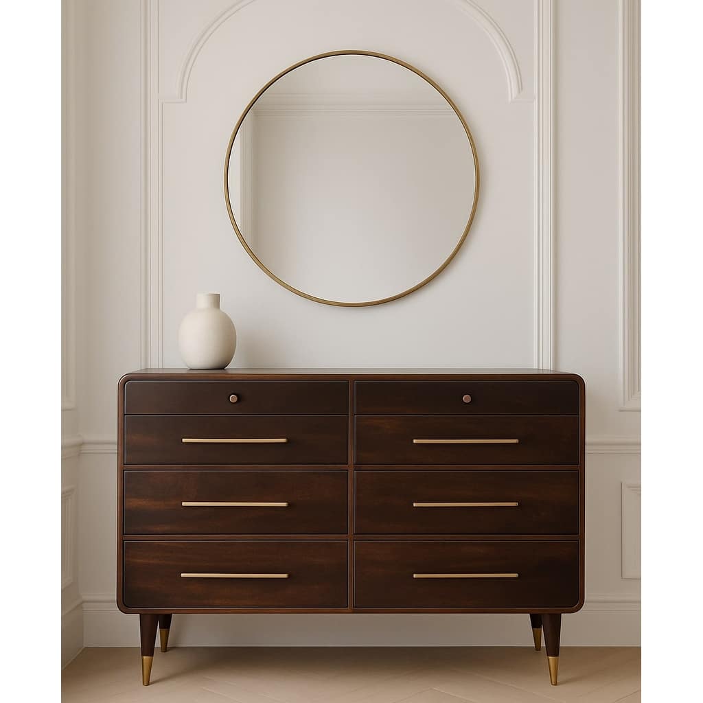 Artisan Furniture Solid Wood Hudson 8 Drawer Dresser