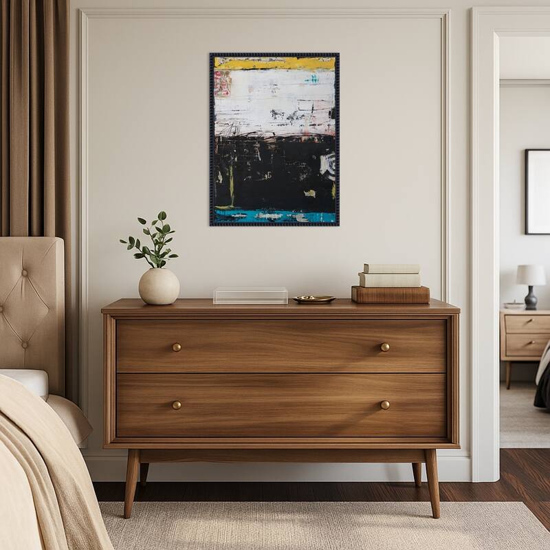 Down and Dirty by Erin Ashley Framed Canvas Wall Art Print