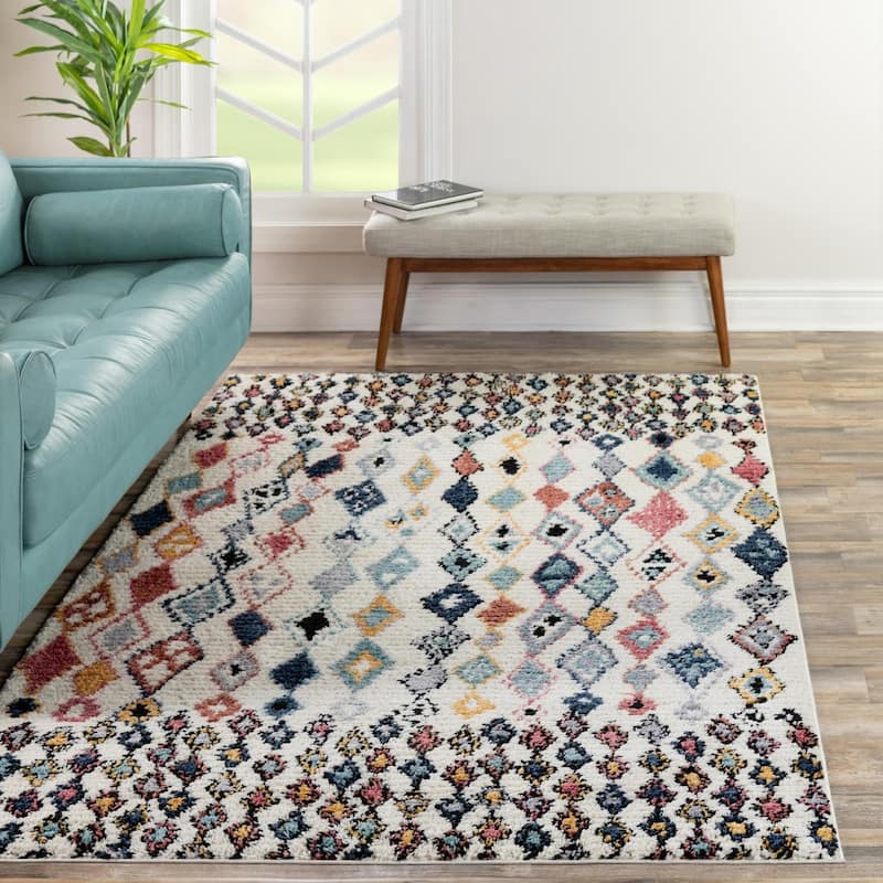 Contemporary Zaire Collection Area Rug