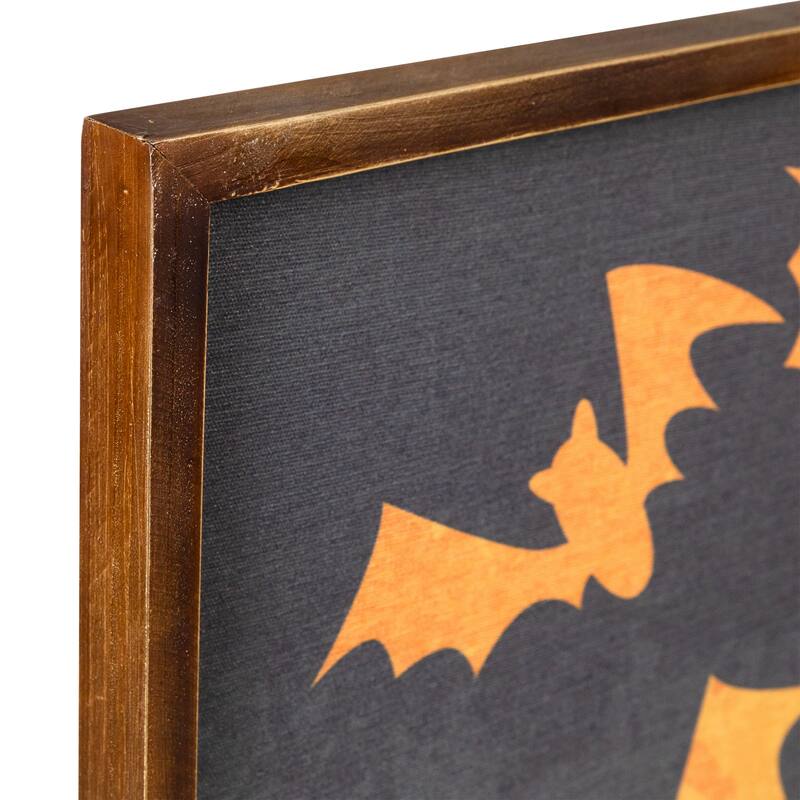 Halloween Bat Silhouettes Wall Hanging Decoration - 15.75"
