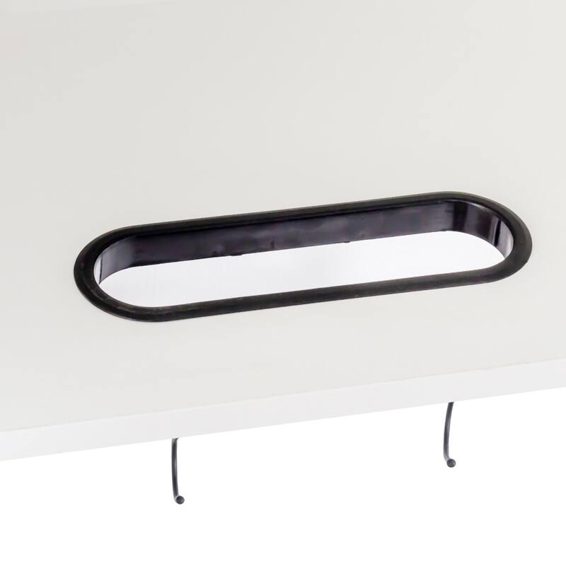 Bathroom Wall Mounted Cabinet with Towel Bar and Hooks, Compact Storage Cabinet with Adjustable Shelf