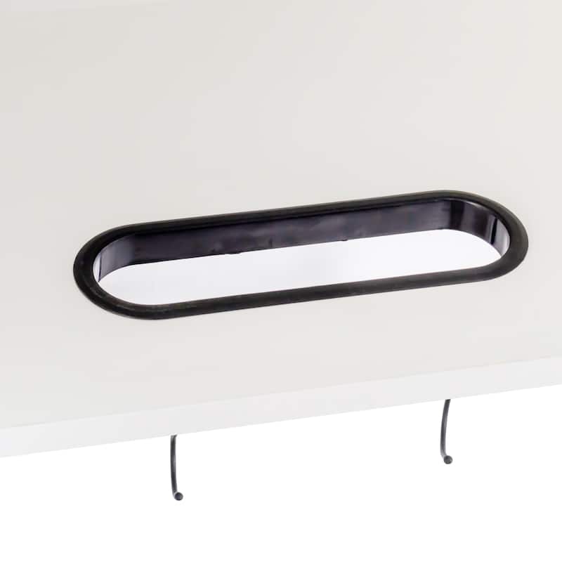 Wall Mounted Bathroom Cabinet with Towel Rack, 5 Hooks, Adjustable Shelf, Compact Storage for Small Spaces