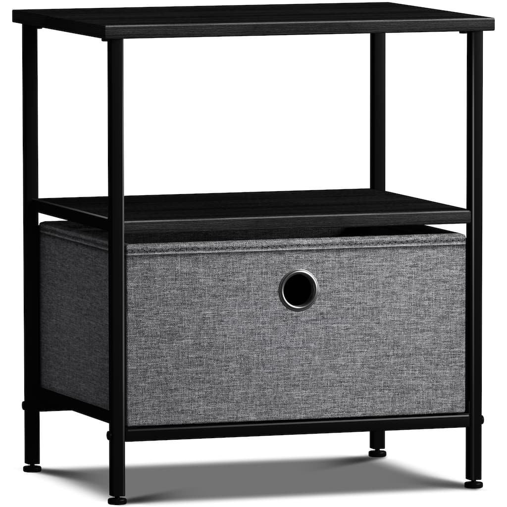 Sorbus 1 Drawer Nightstand Shelf