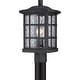 preview thumbnail 2 of 2, Stonington 1-Light Outdoor Post Mount in Mystic Black