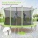 preview thumbnail 7 of 6, Trampolines with Safty Enclosure Recreational Trampolines