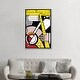 preview thumbnail 8 of 13, iCanvas "Aspen Winter Jazz, 1967" by Roy Lichtenstein Framed