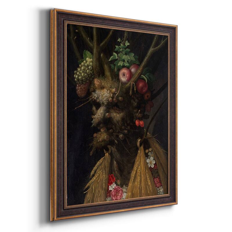 Four Seasons in One Head Premium Framed Canvas- Ready to Hang
