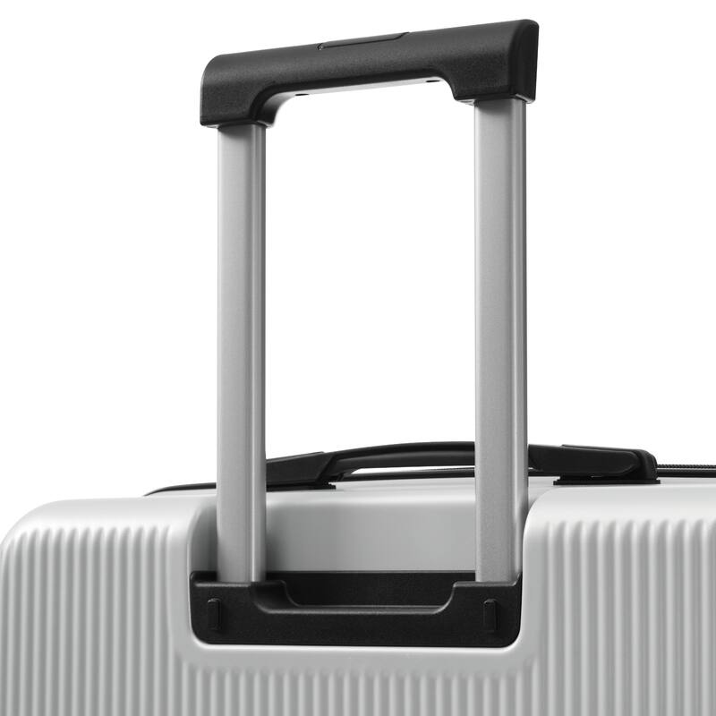 Luggage Sets 5 Piece with Half-opening, Hardside Carry On Suitcase Set with Double Spinner Wheel, with USB Port,TSA Locks