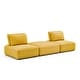 preview thumbnail 85 of 115, Furniture of America Lyndon 3-Piece Modular FSC & OEKO TEX Loveseat Sofa with Ottoman
